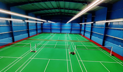Badminton Court Construction