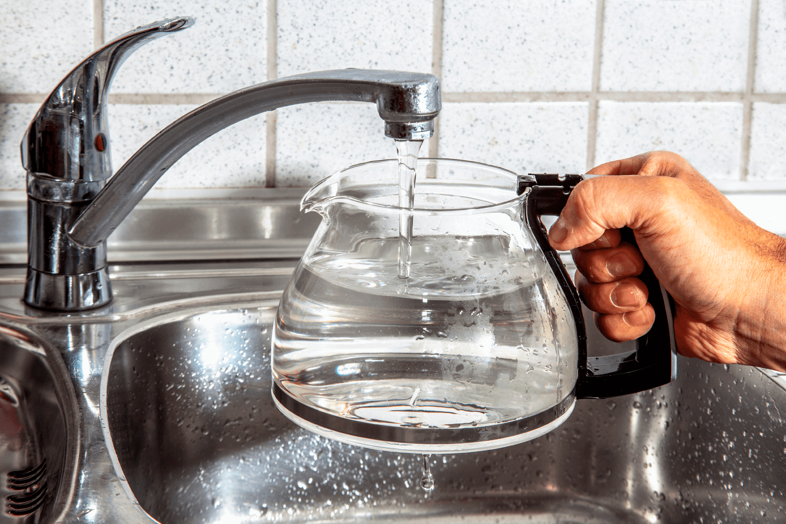 under the kitchen sink